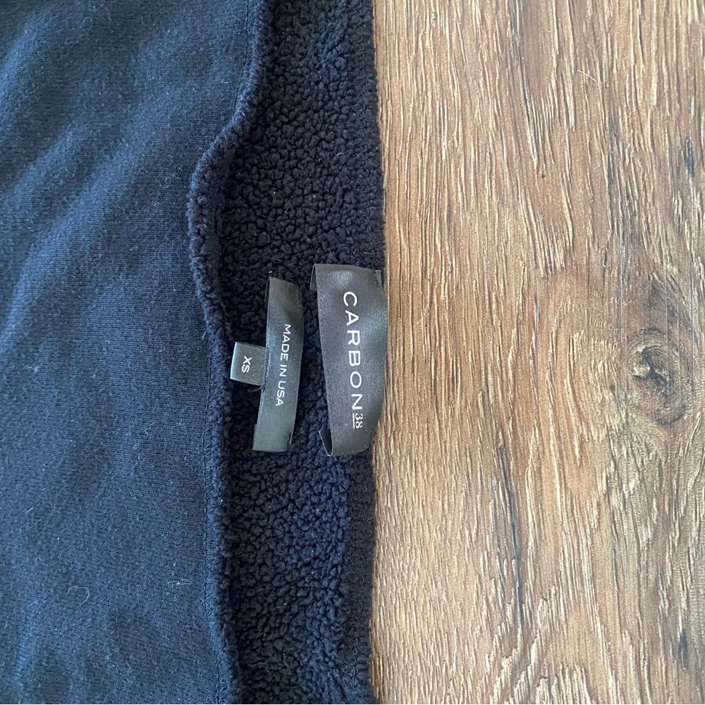 Carbon38 Off-Shoulder Black Sweater - Picture 2 of 3